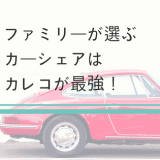 ファミリーのカーシェアはカレコ